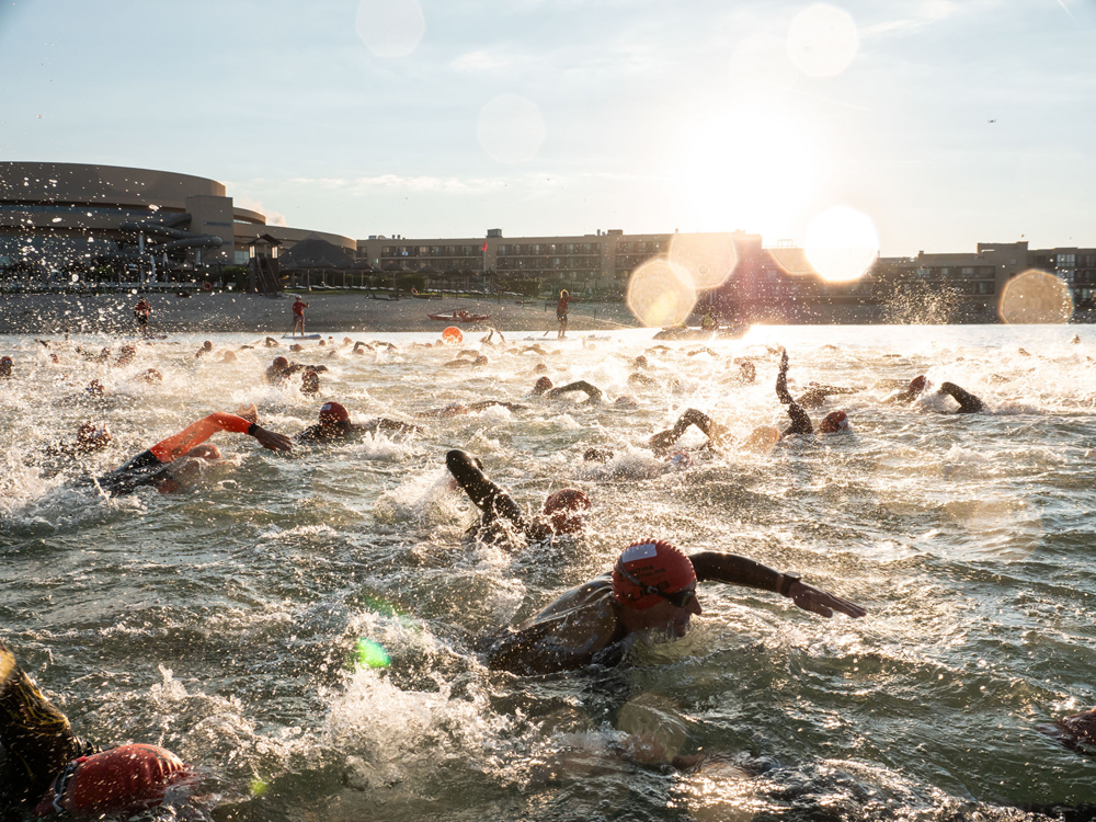 35. Austria Triathlon Podersdorf Start (© picthis.one)