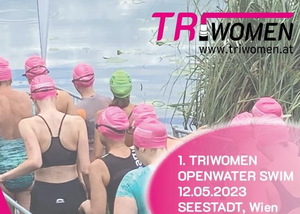 1. TRIWomen Open Water Swim Seestadt, Wien - noch genug Plätze verfügbar!