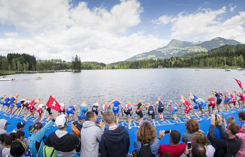 Internationale geballte Triathlonaction 2021 in Österreich