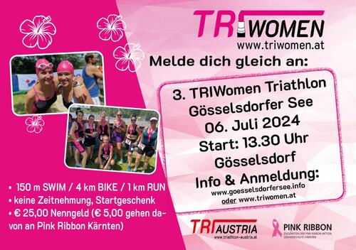 TRIWomen Triathlon Gösselsdorf