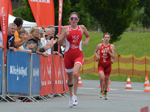 Sara Vilic Europacup Kitzbühel 2024 (© Triathlonverein Kitzbühel)