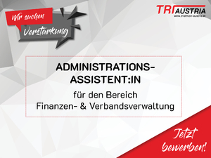 Wir suchen: Administrationsassistent:in im Bereich Finanz- und Verbandswesen