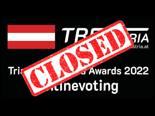 Onlinevotin Triathlon Austria Awards 2022 closed