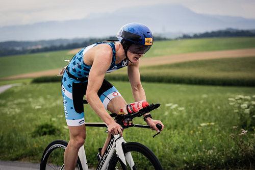 Lukas Pertl Trumer Triathlon 2021 (© Sportograf)